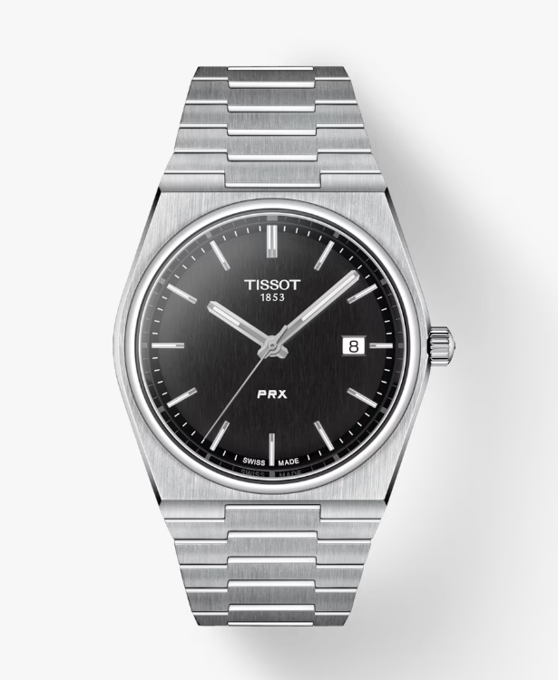Tissot PRX Black Sunray Dial Stainless Steel Swiss Watch T137.410.11.051.00