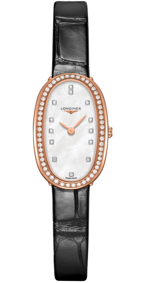 Longines Symphonette 18k Gold Diamond Bezel Women's Watch L2.305.9.87.0