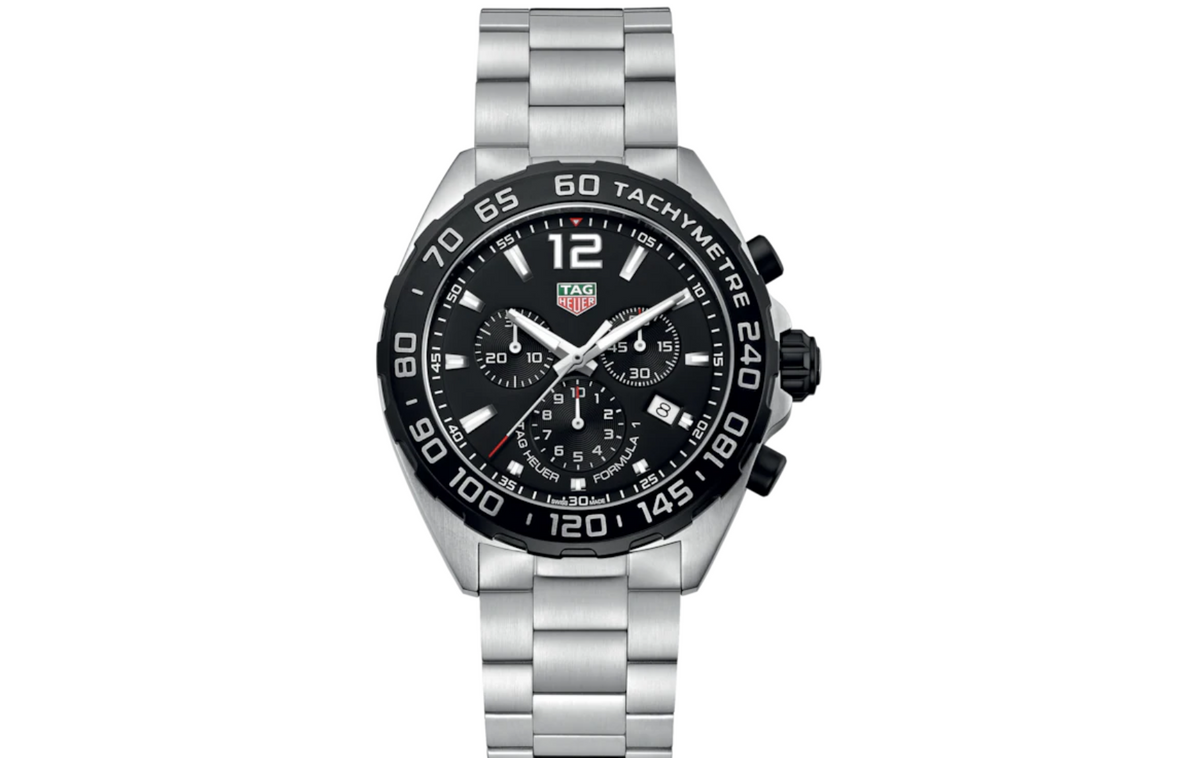 TAG Heuer Formula 1 Chronograph 43 mm Steel Swiss Watch CAZ1010.BA0842