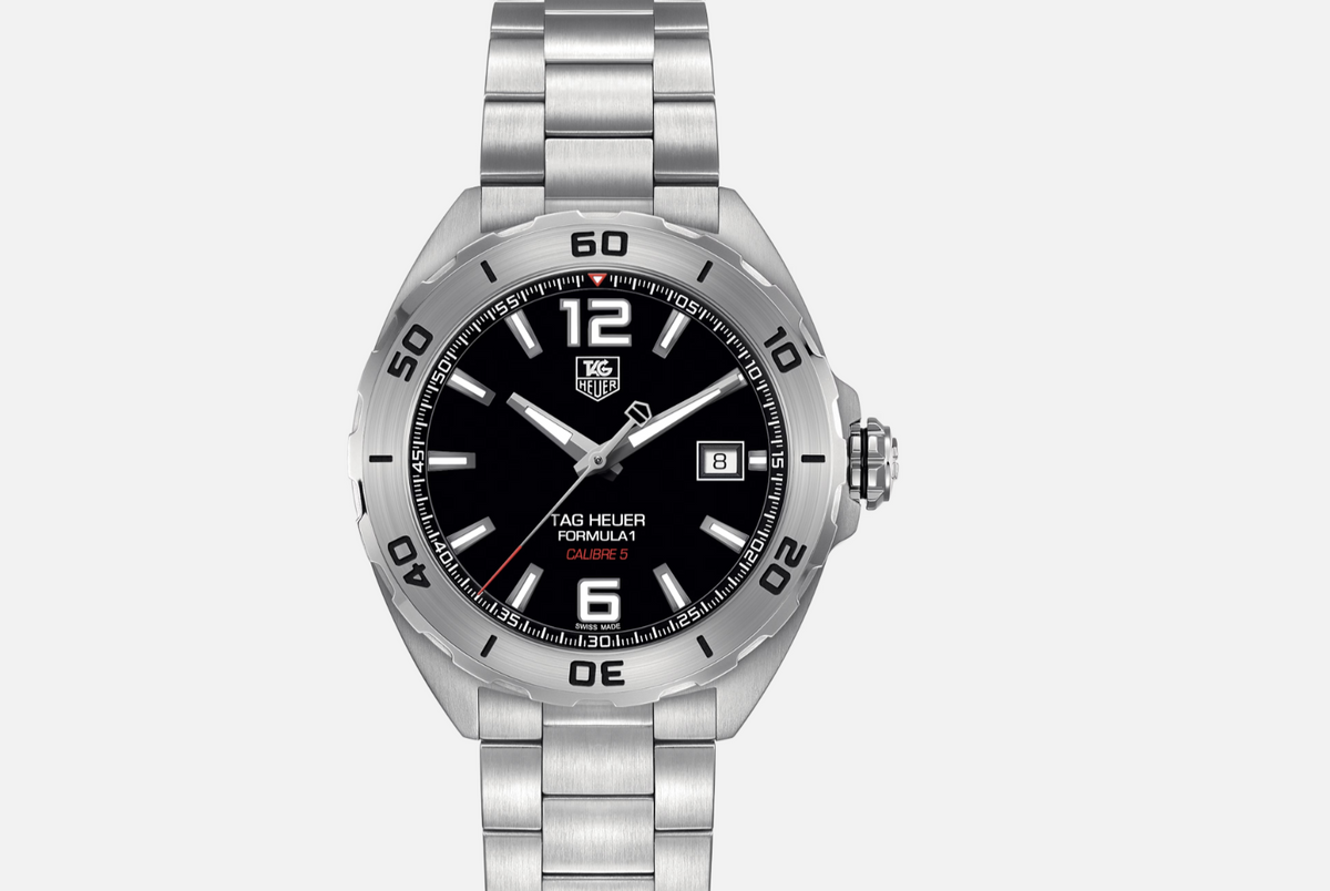 TAG Heuer Formula 1 Calibre 5 Black Dial Men's Automatic Swiss Watch