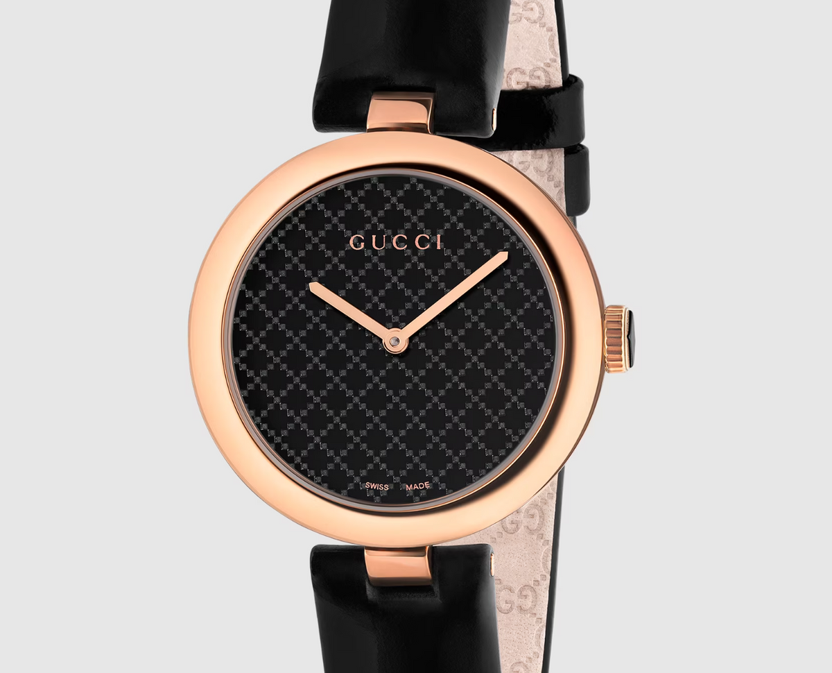 Gucci rose gold sales watch